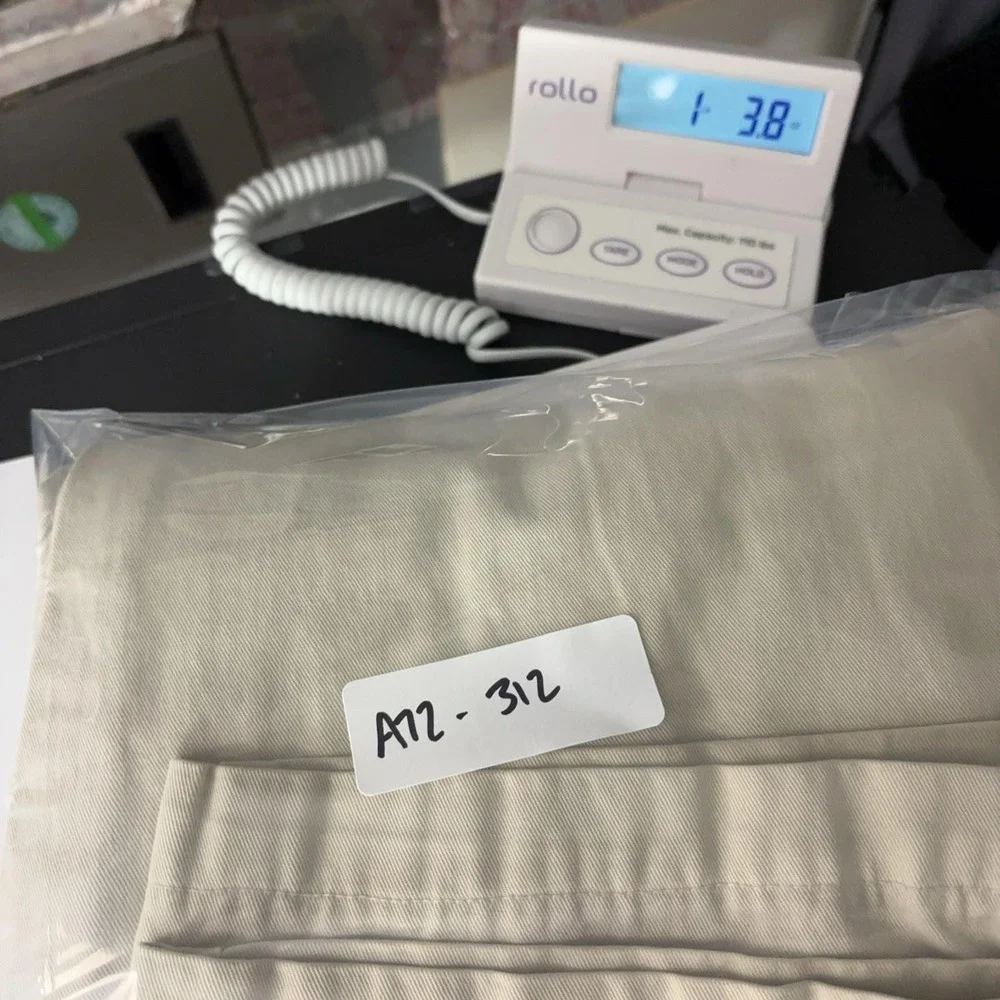 Polo Ralph Lauren Pants Mens 35x28 Beige Classic Chino Canvas Flat Front Casual